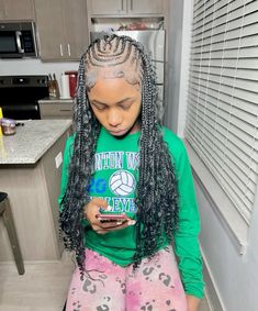 Black Kids Braids Hairstyles, Goddess Braids Hairstyles, Quick Natural Hair Styles, Cute Braided Hairstyles, Cute Box Braids Hairstyles, Quick Braided Hairstyles, Braided Hairstyles For Teens, Protective Hairstyles Braids