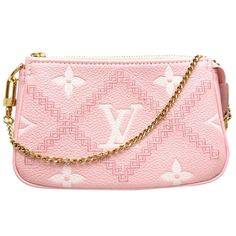 Used Louis Vuitton Pochette Accessoires Women's Pouch M81140 Monogram Empreinte Rose (Sku: Gzl13iyl) === General === Brand : Louis Vuitton === Design === Type : Pochette, Pouch Material : Monogram Empreinte Color : Rose Gender : Women === Size === Size (Hxwxd) : 9.5cm X 15.5cm X 4cm / 3.74'' X 6.1'' X 1.57'' === Included Items === Accessories : None Accessories Notice : Before Purchasing, Please Refer To The Images Of The Accessories Included With The Item. === Condition === Condition : Used (Ve Rose Gender, Louis Vuitton Mini Pochette, Pochette Louis Vuitton, Used Louis Vuitton, Louis Vuitton Empreinte, Louis Vuitton Pochette, Pink Leather, Louis Vuitton Bag, Leather Shoulder Bag