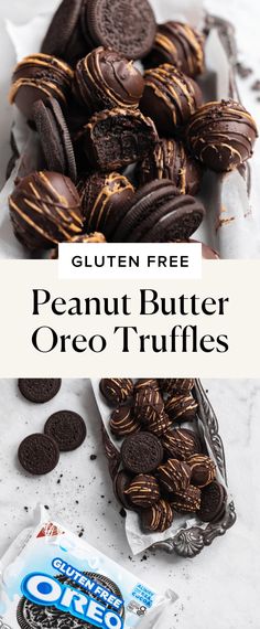 gluten free peanut butter oreo truffles are the perfect treat for any party