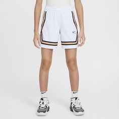 Play like you mean it in the Nike Fly Crossover Shorts. Dri-FIT technology wicks sweat from your skin to keep you dry and comfy during games or practice. Crossover Shorts, Shorts For Girls, Girls Nike, Basketball Girls, Basketball Shorts, Mean It, Wicks, Short Girls, Big Kids