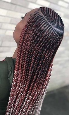 Feed In Braids Ponytail, Braided Mohawk, Triangle Box Braids, Feed In Braids, Braided Hairdo, Blonde Braids