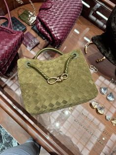 Pinterest Caption:  Elevate your style with the new Bottega Veneta Suede Andiamo! Luxuriously crafted and effortlessly chic, this bag is the ultimate investment piece. Discover exclusive deals for this luxury must-have. #LuxuryFinds #BottegaVenetaLove #BottegaVeneta #LuxuryBag #SuedeAndiamo #DesignerDeals #LuxuryFinders #ChicEssentials #ItalianFashion #TimelessStyle #FashionDeals #BagLover #NewIn Bottega Andiamo Bag, Bottega Andiamo, Andiamo Bag, Manifesting Board, Bottega Veneta Bag, New Bottega, Bag Obsession