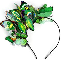 PRICES MAY VARY. Quality material: Made of vivid stereoscopic lightweight plastic butterflies, 100% handmade. Sizing Guide: One size fits both adults and children as the headband is gently bendable. Delicately Designed: The butterflies are attached via the flexible thin wires, you could arrange the butterflies as your wish to make them look fuller. Comfortable to wear: Lightweight material and comfortable to wear for all day, won’t feel any issues after wearing. Occasions: Special look for tea p Tea Party Halloween, Butterfly Fascinator, Butterfly Tea Party, Butterfly Headband, Headband Crown, Carnival Wedding, Headband Wrap, Headband Men, Party Headband