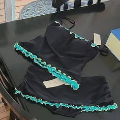 Reposhing This Item I Purchased From @Jmh2jg. Loved It, But Ready To Rotate For Something New. Questions? Leave A Comment Below! 2000s Bathing Suits, 50s Bathing Suit, Trendy Tankini, Cutesy Clothes, Sport Swimsuit, Cute Tankini, Pink Tankini, Barbie Summer, Underwire Tankini Tops