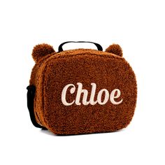 Personalized Cinnamon Teddy Bear Plush School Backpack & Lunch Bag Set! Customize fonts & colors. Be prepared for the first day! Perfect gift for birthdays. Luxury Brown School Bag, Brown Backpack For Gift, Luxury Backpack Bag As Gift, Luxury Backpack As A Gift, Teddy Bear Backpack, Name In Different Fonts, Bear Backpack, Kids Lunch Bags, Backpack Lunch Bag