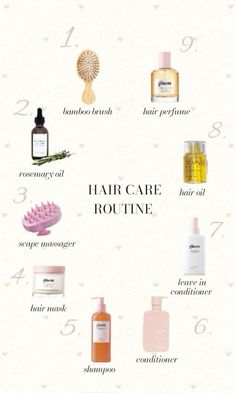 How To Take Care Of My Hair, Proper Hair Care Routine, Perfect Hair Care Routine, How To Take Care Of Hair, Hair Glow Up Tips, How To Take Care Of Your Hair, Hair Care Routine Steps, How To Get Healthy Hair, Good Hair Routine