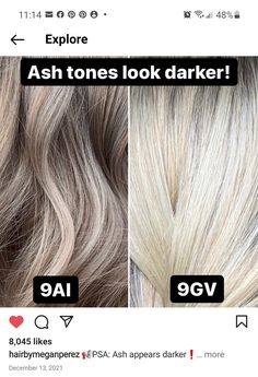 Toning Formulas, Grey Blending, Ashy Hair, Hair Foils