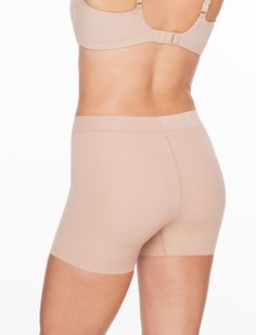 ThirdLove ComfortStretch Smoothing Anti-Chafe Shorts Panty in Taupe size 3X Bra Size Calculator, Cotton Clouds, Slip Shorts, Anti Chafing, Sleep Shorts, Under Dress, Cheeky Bikinis, Style Women, Bike Shorts