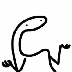 a black and white drawing of a lizard