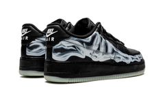 Nike Air Force 1 "Skeleton" - BQ7541 001 - 2019 Horror Air Force 1, Black Nike Air Force 1 For Streetwear, Stussy Af1 Black, Black Lace-up Urban Nike Air Force 1, Black Nike Air Force 1 Low-top For Streetwear, Yeezy 750, Nike X Travis Scott, Low Air Jordan 1, Nike Sneakers