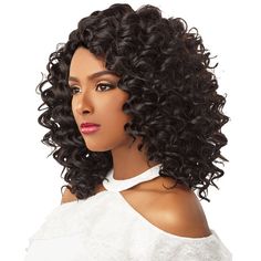 Sensationnel Lulutress Crochet Braid 2X DEEP WAVE 8 Inch COLOR SHOWN: 2MATERIAL: SyntheticTYPE: Crochet BraidLENGTH: Short - 8 InchHEAT SAFE: Soft Texture Natural Luster Long lasting Natural Curl Easy Styling and Maintenance Lulutress: a refreshing take on a classic item, unrestricted with you in mind. From informal to formal, Lulutress offers savvy go to hairstyles at an affordable price. With minimal maintenance, easy to install, easy to complete, long lasting natural curl patterns, Lulutress is braiding made simple   LULUTRESS, A REFRESHING TAKE ON A CLASSIC ITEM;UNRESTRICTED WITH YOU IN MIND. From informal to formal, Lulutress offers savvy go-tohairstyles at an affordable price. With minimal maintenance,easy to install, easy to complete, long-lasting natural curl patterns,Lulutress is Short Curly Crochet Hair, Crochet Styles, Curly Crochet Hair Styles, Bobby Pin Hairstyles, Hair Scarf Styles, Pigtail Hairstyles, Box Braid, Short Braids, Crochet Braid