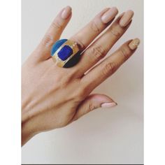 New Unique Trendy Chic Stretchy Statement Ring In Gold Exactly As Pictured Size: One Size Stretch Ring Jewelry Trendy Chic Bohemian Trendy Blue Ring For Parties, Trendy Blue Party Ring, Trendy Handmade Party Rings, Stretchy Rings, Stretch Ring, Trendy Chic, Jewels Rings, Bohemian Chic, Picture Sizes