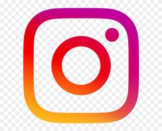 the instagram logo is shown on a transparent background, and it appears to be in color