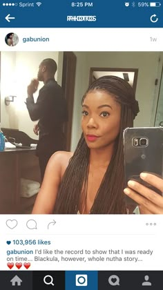 Gabrielle Union Braids, No Fuss Hairstyles, Micro Braids Human Hair, Cute Braided Styles, Rasta Hairstyles, Style Twists, Natural Hair Crochet, 3 Braids