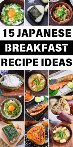 Japanese Breakfast Ideas, Japanese Breakfast Recipes, Breakfast Japanese, Asian Breakfast, Japanese Breakfast, Easy Japanese Recipes, Traditional Breakfast