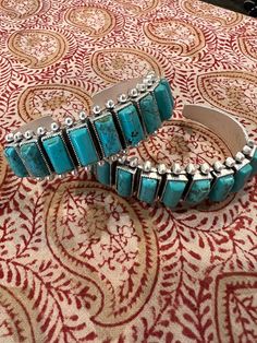 One Turquoise Cuff Southwestern Turquoise Cuff Bracelet, Adjustable Turquoise Cuff Bracelet, Magnolia Pearl, Turquoise Cuff, Handbag Wallet, Wallet Accessories, Instagram Live, Signature Collection, Tee Dress