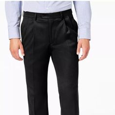 Lauren Ralph Men's Classic-Fit Ultraflex Stretch Micro-Twill Pleated Machine Washable Dress Pants Black 36l X 32l Product Details These Stylish Micro-Twill Dress Pants From Lauren Ralph Lauren Revive A Classic Professional Look With Their Double-Pleated Design And Timeless Cuffed Hem. Comfort Stretch Waistband Two Side Seam Pockets; Two Back Button-Through Besom Pockets Pleated Front; Finished Hem; Cuffs Unlined Imported Permanent Crease Zip Fly With Button-And-Hook Closure; Belt Loops Size & Fi Classic Formal Bottoms For Big And Tall, Classic Formal Big And Tall Bottoms, Big And Tall Straight Leg Dress Pants, Black Business Dress, Pleated Dress Pants, Green Plaid Dress, Dress Pants Black, Twill Dress, Plaid Dress Pants