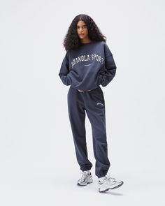 Blue Athleisure, Blue Joggers, Matching Sweatshirts, March 2023, Sweatshirt Outfit, Oversize Knit, Women's Activewear, Cycling Shorts, Lifestyle Clothing