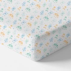 Norani Baby Crib Sheet- Robots Robby The Robot, Organic Crib Sheets, Best Crib, Soft Bed Sheets, Help Baby Sleep, Organic Cotton Sheets, Crib Bumper, Baby List, Fitted Crib Sheet