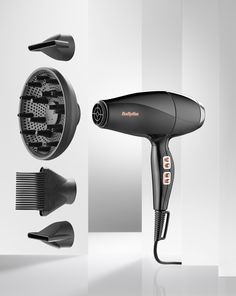 Our beautifully designed Italian-made 2300 Styler Dryer professional AC motor hair dryer gives the ultimate salon blow dry at home. Professional performance with a high speed airflow of 122kmh for an ultra-fast blow-dry. With ionic frizz-control for smooth results and a frizz-free finish. Ultra slim styling nozzle for straight styling. Large diffuser for enhancing natural curls. Advanced smoothing pik for relaxing and softly straightening curly and coily hair while drying. Blow Dry At Home, 2000 Hair, Enhance Natural Curls, Best Hair Dryer, Hair Coils, Professional Hair Dryer, Coily Hair, Frizz Control, Frizz Free