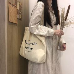 Gender : WOMEN Style : Casual Closure Type : Zipper Hasp Pattern Type : letter Main Material : Canvas Item Type : shopping bags   Size: 43 width * 33 height * 7 bottom, bottom without side. WHAT ABOUT REFUND?   Fast refund,100% Money Back Guarantee. If your product is defective or doesnt work properly, let us know and well send you a replacement one. We believe in our products so much that we offer a 30-day No-Hassle refund policy. If youre unhappy about your purchase, send us the product back and well refund your money immediately. Canvas Shopper Bag, Printed Canvas Bag, Canvas Letters, Shopper Bags, Blue Words, Printed Canvas Tote Bag, Women Crossbody Bag, Cheap Bags, Bags Aesthetic