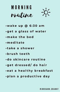 Abc Bible Verses, Routine School, Become A Morning Person, Daily Routine Schedule, Morning Routine School, Night Routines, The Good Girl, Challenges To Do, Practicing Self Love