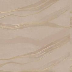 a beige marble textured wallpaper with wavy lines in the middle and gold foiling on it