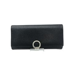 Br : Bulgari Model: Bulgari Bulgari Color: Black Material: Leather Inclusions: Dimensions: 8.5cm X 18.5cm X 1.5cm Serial Number: Na Country Of Origin: Italy Condition: Ab - Good Condition.Introducing The Bvlgari Bvlgari Long Wallet A Versatile Accessory Designed For Both Men Women. Crafted By The Esteemed Br Bvlgari This Bi-Fold Wallet Showcases The Iconic Bvlgari Bvlgari Design Representing A Perfect Fusion Of Elegance Style.While Exhibiting Traces Of Usage The Wallet Maintains Its Allure With Elegant Formal Wallet With Magnetic Closure, Elegant Bifold Wallet With Magnetic Closure, Elegant Black Formal Wallets, Elegant Business Wallets With Magnetic Closure, Elegant Business Wallet With Magnetic Closure, Elegant Bifold Clutch For Business, Black Evening Wallet With Magnetic Closure, Elegant Black Wallet With Magnetic Closure, Elegant Bifold Wallet As Gift