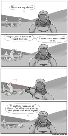 the comic strip shows how astronauts are able to fly through space