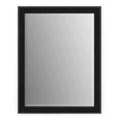 Customizing your bathroom mirror is easier and more affordable than ever with Delta Custom Reflections. Simply select your favorite size, shape, style and finish. Create the decorative vanity mirror you’ve always wanted designed by you. This Matte Black frame has a matted finish with subtle texture and casual frame detail that will compliment any finish in your home. The frame easily attaches to the TRUClarity deluxe glass mirror which features a 1 in. beveled edge and Safe-Break Backing a full Glass Bathroom Vanity, Stairs Bedroom, Rustic Transitional, Powder Bathroom, Custom Mirrors, Mirror Reflection, Rustic Bathrooms, Glass Bathroom, Framed Mirror