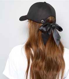 Black Eyelet Bow Cap | New Look Makeup Tips For Older Women, Luxury Hats, Women Hats Fashion, Makeup Mistakes, Tennis Fashion, Fall Sweater, Womens Baseball Cap, Diy Hair Accessories, Handmade Dresses