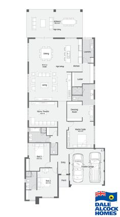 the floor plan for an apartment with three bedroom, two bathroom and one living room