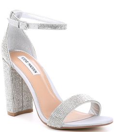 Homecoming Heels, Prom Shoes Sparkly, Homecoming Shoes, Fancy Heels, Formal Heels, Heels Prom, Heels Aesthetic, Dr Shoes, Ankle Strap Block Heel