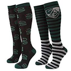 Love these! The design is amazing and the socks are well made. Womens Knee High Socks, Funny Outfits, Clothing Tags, Harry Potter Fantastic Beasts, Knee High Socks, Amazon Women