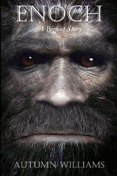 an image of a gorilla face with the words enoch on it