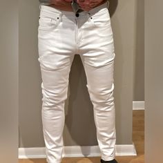 Please Specify. . . . 1 White W/Zipper Detail Right Front Pocket, Inseam 28.5” 1 Dark Blue W/Zipper Detail Right Front Pocket, Inseam 30” 1 Indigo W/Zipper Detail Right Front Pocket, Inseam 30” They Do Not Have A Tag Inside The Waistband Karl Lagerfeld Men, Moto Pants, Jean Trends, Karl Lagerfeld Paris, True Religion Jeans, Pants Men, Zipper Detail, Stretch Jeans, Karl Lagerfeld