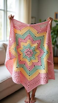 Crochet Star Blanket Crochet Star Blanket, Crochet Star, Intricate Crochet, Star Blanket, Crochet Stars, Blanket Patterns, Blanket Pattern, Diy Crochet