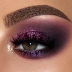 Mini Eye Shadow Palette: Midnight Voyage - PAT McGRATH LABS | Sephora Trucco Smokey Eye, Purple Eyeshadow Looks, Purple Eyeshadow