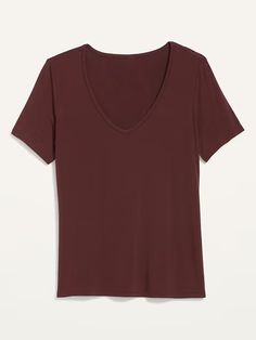 Luxe V-Neck T-Shirt | Old Navy Trendy Everyday V-neck T-shirt, Casual Everyday V-neck Top With Short Sleeves, V-neck T-shirt For Summer, Solid Color V-neck T-shirt For Summer, Everyday Solid V-neck T-shirt, Solid Color V-neck T-shirt For Everyday, Solid Color V-neck Everyday T-shirt, Relaxed Fit V-neck Top With Short Sleeves, Relaxed Fit Short Sleeve V-neck Top For Everyday