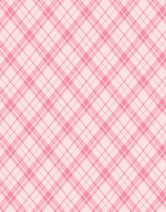 a pink and white plaid pattern