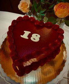 19th Birthday Cakes, Heart Birthday Cake, Sparkle Cake, 17 Birthday Cake, 18th Birthday Party Themes, Cake For Boyfriend, 18th Cake