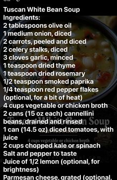 the recipe for this soup is very easy to make