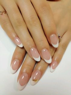 French Manicure Nails, Nude Nail Designs, Heels Classy, Oval Nails, Dream Nails, Funky Nails, Chic Nails, Best Acrylic Nails, Perfect Nails