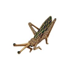 Vintage Ciner Signed Enameled And Rhinestone Grass Hopper Brooch (A4976) Size: 2.25" Color: Gold, Green Condition: Very Good Vintage Signed: Ciner Details: In Great Condition, Signed On The Back. Please Look At All The Photos, As They Are Part Of The Description. I Try My Best To Point Out Any Flaws. Also Please Remember This Is A Preloved Piece And May Show Signs Of Light Wear, Marks, Scratches, Etc. I Will Be Posting A Lot More Jewelry, Keep Checking Back. Grass Hopper, Rhinestone Brooches, Vintage Costume Jewelry, Remember This, Vintage Costumes, Women Accessories Jewelry, Vintage Signs, Halloween Shopping, Jewelry Pieces