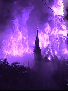 Purple Goth, Purple Gothic, Purple Flame, Aesthetic Purple