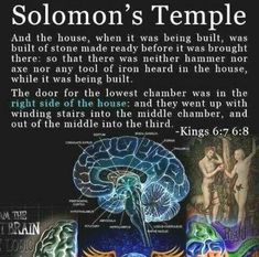 Solomon's Temple, Solomons Temple, Arte Occulta, Pineal Gland, Spiritual Enlightenment