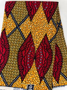 Material: 100% cotton TOP QUALITY FABRIC Sold per Yard, 2, 3, 4, 5, and 6 Yards Continuous. This timeless appeal & adorable African print is perfect for making African Clothing, African Quilts, Upholstery, Home Décor, and Unique Accessories. Width:45 ins Printed on both Sides  Create your unique one of a kind piece. Get it today. Each piece of fabric measures: Quantity 1 = 35-36in by 45in for 1yard Quantity 2 = 70-72in by 45in for 2yards Quantity 3 = 105-108in by 45in for 3yards Quantity 6 = 210 African Quilts, Dressmaking Fabric, African Print Fabric, African Fabric, Accessories Unique, African Clothing, African Print, Dressmaking, Quality Fabric