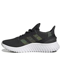 Adidas Kaptir 2.0 Shoes 'Core Black / Green Oxide' GX4244 (SNKR/Cozy/Wear-resistant) Cozy Wear, Fashion Performance, Stylish Sneakers, Black Green, Perfect Pair, Your Perfect, Adidas, Sneakers, Green