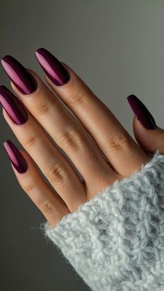 Deep Dive into Purple: Top 15 Nail Ideas You Can't Miss 36 Purple Pearl Nails, Purple Metallic Nails, Dark Purple Chrome Nails, Purple Chrome Nails, Purple Chrome, Plum Nails, Chrome Nails Designs, Art Adventure, Sparkly Ring