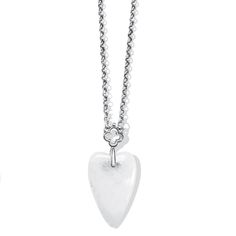 The much-loved Toledo jewelry motif bail adorns a beautiful semi-precious clear quartz heart. This natural stone is said to symbolize healing and spirituality. Each is one-of-a-kind with natural inclusions. - Closure: Lobster Claw - Length: 24" - 26" Adjustable - Pendant Drop: 1 3/4" - Finish: Silver plated - Stones: Crystal Quartz We have a double coating of lacquer finish on all of our jewelry items so all you need is just a few tips to keep your jewelry looking good from season to season. - T White Spiritual Jewelry With Heart Charm, White Jewelry With Heart Beads For Healing, White Heart Pendant Spiritual Jewelry, Spiritual White Heart Pendant Jewelry, Elegant Heart Pendant Jewelry For Healing, Crystal Quartz Necklace, Quartz Crystal Necklace, Crystal Quartz, Quartz Necklace